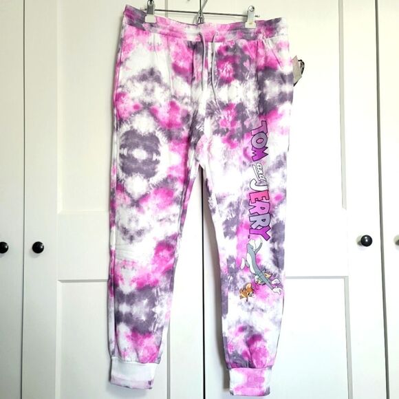 Tom and Jerry tie dye sweatpants, xxl - Picture 1 of 7
